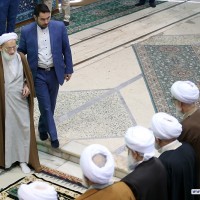 ضيوف المؤتمر الدولي ثالث و الثلاثون للوحدة الاسلامية يشاركون في صلاة جمعة طهران