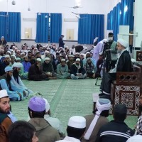 سخنرانی حجت الاسلام و المسلمین دکتر شهریاری در مرکز جماعت تبلیغ زاهدان