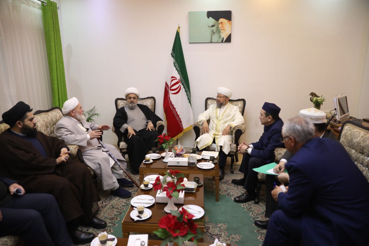 دیدار دبیرکل مجمع جهانی تقریب مذاهب اسلامی با مفتی اعظم قزاقستان